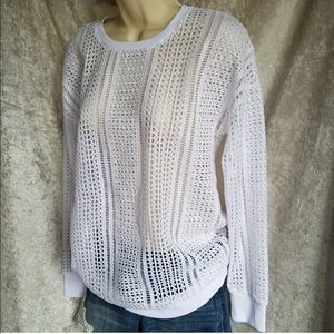 NWT Fabletics Laser Cut Sweater⚡️